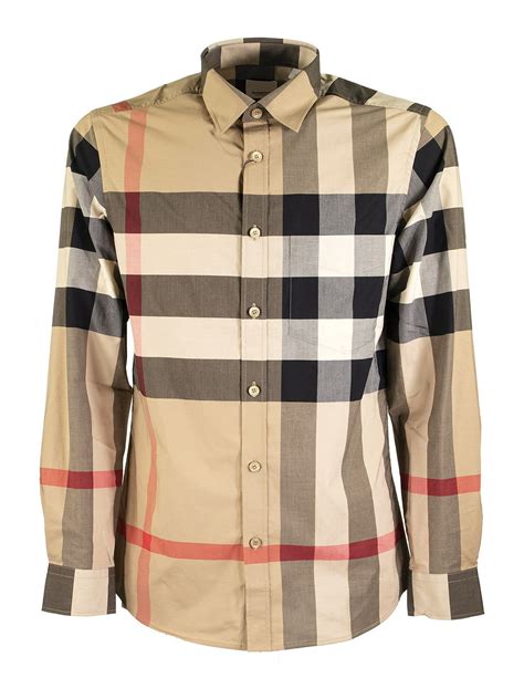 logo burberry chemise